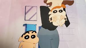 日本代購代標第一品牌【樂淘letao】－クレヨンしんちゃん野原しんのすけ(裸) 野原みさえ野原ひまわり(裸) セル画