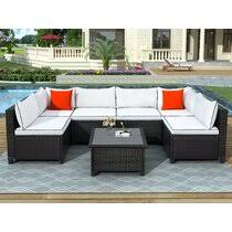 Choose from stunning patio furniture of all sizes and styles, perfect for lounging or al fresco dining. Made In Usa Patio Conversation Sets You Ll Love In 2021 Wayfair