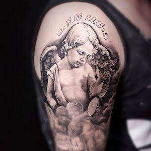 Baby Angel Tattoos Bangkok - All Day Tattoo