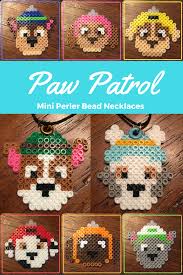 1608 perles prix de vente terminé: Paw Patrol Perler Beads Google Sogning Perler Beads Perler Beads Designs Melted Bead Crafts