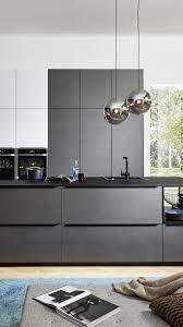 modernes kuchen design in anthrazit und weiss home decor kitchen kitchen inspiration design kitchen design