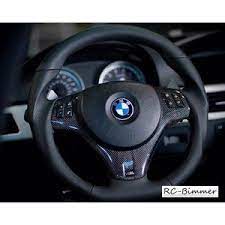 bmw 3シリーズ m3 e9x e9xm3 用 平織カーボンステアリングカバー 交換タイプ e90m3 bmw 3シリーズ カーボン カブリオレ