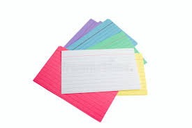 Available in flat cards with sizes from 3.5 x 5 to 5 x 7 and folded cards from 7 x 5 to 10 x 7 (all folds in half). Colored Index Cards Photos Free Royalty Free Stock Photos From Dreamstime