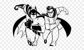 Batman coloring pages are particularly popular among boys as these activity sheets allow them to go on a fantastic adventure to some unknown land where they can stand beside their favorite hero to fight against evil and save the day. Printable Coloring Pages Batman Robin Batman And Robin Coloring Page Free Transparent Png Clipart Images Download