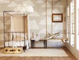 1001 Idees Couleur Lin Pour Un Interieur Doux Et Clair Tapisserie Chambre Enfants Decoration Chambre Enfant Deco Chambre Couleur