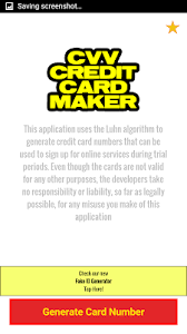 Credit card generator :generate credit card numbers with cvv and . Cvv Credit Card Generator