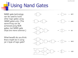 Also, it is important to note that the inputs of the nand gates are connected together; Logic Making Decisions Ppt Video Online Download