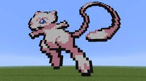 Jump to navigationjump to search. Pokemon Mew Pixel Art Minecraft Map