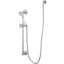 Kingston Brass Made To Match 4 Piece Shower Combo Kingston Brass Shower Kits Slide Bar