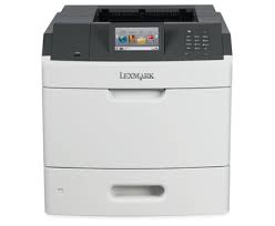 If it is saved under secure print, print the file from the secure print user box. Lexmark Ms812de