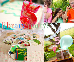 Birthday Celebration Ideas For Kids At Home Ruffles And Stuff Paige S Library Party Book Birthday Parties Book Themed Party Storybook Party