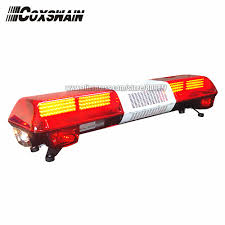 Tbd Ga 05525c Car Led Lightbar For Fire Truck Warning Light Pc Lens Dc12v 48 Length Led Emergency Light Bar Led Light Bars Led Emergency Lights Fire Trucks