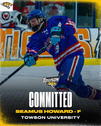 WELCOME TO TOWSON, SEAMUS HOWARD! Seamus joins us from CT Chiefs ...