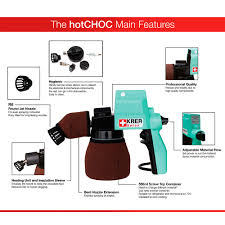 Hotchoc Krea Swiss Chocolate Spray Gun