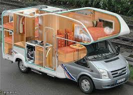 Gezen Ev Karavanda Yasam Karavan Ic Mekani Karavan Kampi