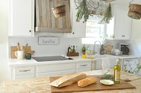 dreamy, rustic, white kitchen