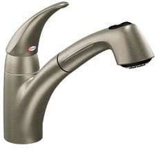 When this happens, rather than replace the whole faucet, you only need to replace the hose itself. Moen 7560sl Single Lever Pull Out Kitchen Faucet With 10 1 2 Inch Reach 10 3 4 Inch Height Hydrolock Quick Connect Aerated Stream Rinse Functions And Ada Compliant Stainless Steel
