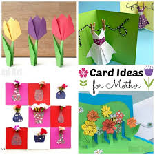 With card it's so easy to make a mother's day card with paper flowers from construction paper. Mother S Day Cards To Make Red Ted Art Make Crafting With Kids Easy Fun