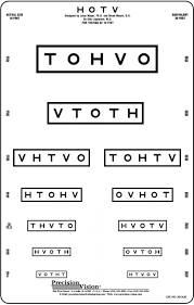 Studious Vision Test Letter Chart Stick Eye Chart With Sloan