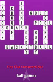 If you would like to check older puzzles then we recommend you to … Ball Games Bonus Puzzle Get Answers For One Clue Crossword Now