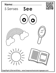 718 x 957 file type: Set Of 5 Senses Activities For Kids