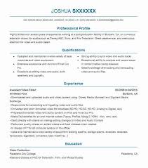 It is written to highlight a social issue or problem. Assistant Video Editor Resume Example Editor Resumes Livecareer