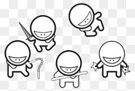 You can download, favorites, color online and print these ninja for free. Sticker Ado Manga Ninja Ninja Coloring Book Color Me Now Free Transparent Png Clipart Images Download