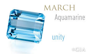 Gia Celebrates Birthstones Aquamarine The Gemstone Of The Sea Gia 4cs Birthstones March Birth Stone Gemstones