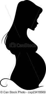 Vector Pregnant Silhouette Stock Illustration Royalty Free Illustrations Stock Clip Art Icon Stock Cl Silhouette Maternity Silhouette Baby Boy Scrapbook