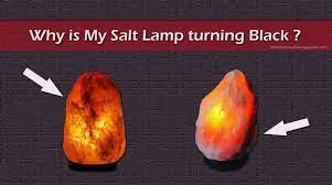 If You Are A Salt Lamp Seller One Of The Most Common Questions You Will Get Is Why Is My Salt Lamp Turning Salt Lamp Salt Rock Lamp Himalayan Rock Salt