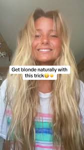 I Want My Blond Hair to Look Natural