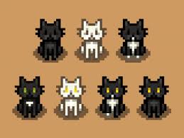 3 Simple Cat Recolors Pixel Art Games Pixel Art Tutorial Pixel Art Characters