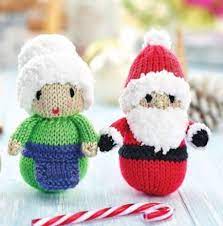 We did not find results for: Free Knitting Pattern For Santa And Mrs Claus Christmas Knitting Patterns Free Christmas Knitting Patterns Knitted Christmas Decorations