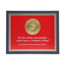 During the ceremony commemorating the. Print Uncommon Valor Matted The Marine Shop