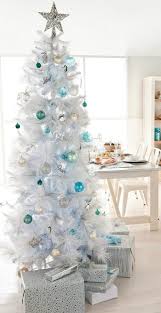 Blue And White Coastal Inspired Christmas Tree Ideas For 2020
