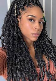 43 Ways To Pull Off Goddess Faux Locs Page 4 Of 4 Stayglam Faux Locs Hairstyles Locs Hairstyles Braids For Black Hair
