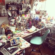 Think Process Not Product Art Desk Art Studios Art Studio Space