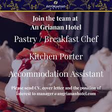 20+ breakfast cook resume samples to customize for your own use. An Grianan Hotel Inicio Facebook