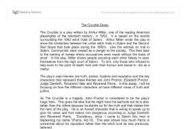 Movie director nicholas hytner wit content about the country(united states), movies with duration: Essay On The Crucible The Crucible Movie Review Essay Example