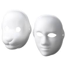 Сын маски / son of the mask. Lustigt Mask Set Of 2 Dog Human White Ikea