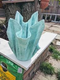 Find 1 large box and a slightly smaller box. 27 Best Cement Cloth Flower Pots Flower Pots Holders Planter Ideas Flower Pots Flower Pot Holder Cement Crafts