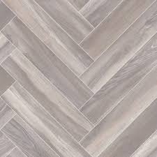 Smoked Parquet Herringbone Design Cushioned Vinyl Flooring Roll Best4flooring Uk Vinyl Flooring Flooring Cushioned Vinyl Flooring