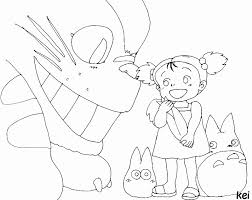 Detailed doodle art of totoro coloring pages for adults. Totoro Coloriage Coloring Home