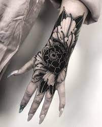 Electrictattoos Uri Torras Tattoos Hand Tattoos Hand Tattoo Cover Up