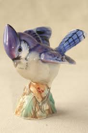 Maybe you would like to learn more about one of these? Vintage Ceramic Blue Jay Bird Figurine Signed Will George Art Pottery