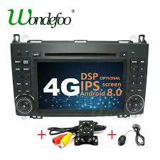 Dsp Ips Android 8 0 8 1 2 Din Gps Voor Mercedes Benz Sprinter B200 W209 W169 W169 B Klasse W245 B170 Vito W639 Multimedia Benz Sprinter Mercedes Mercedes Benz