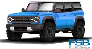 The ford bronco is a model line of suvs manufactured and marketed by ford. 2021 Ford Bronco Here S Another Rendered Take In A Multitude Of Colors Carscoops