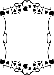 Bingkai bunga hitam putih png. Terbaru 25 Frame Gambar Bunga Hitam Putih Koleksi Bunga Hd