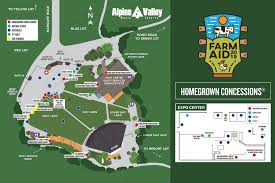 Farm Aid 2019 Festival Venue Information Maps Hotels Rules