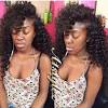 Middle Part Wand Curl Bob